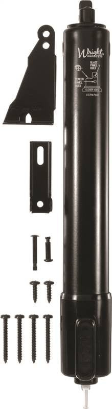 Door Closer Strm-scrn Pneu Blk