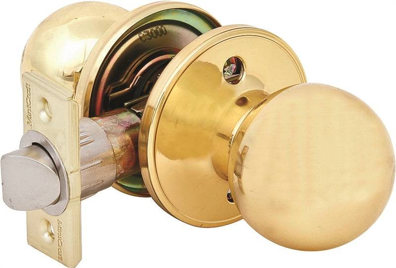 Passage Knob Pol Brs 6way Adj