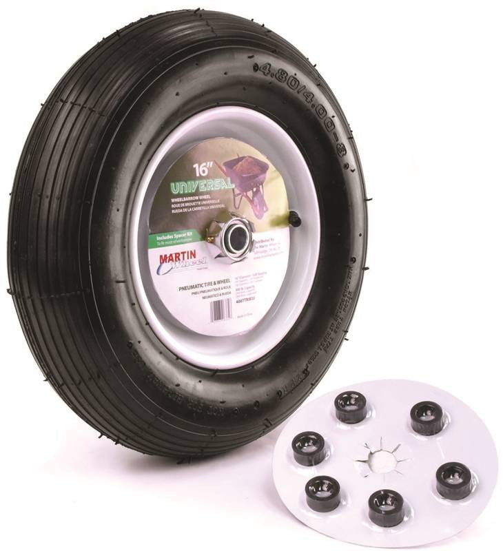 Wheel Whlbrw Pneu Uni 16in 5-8