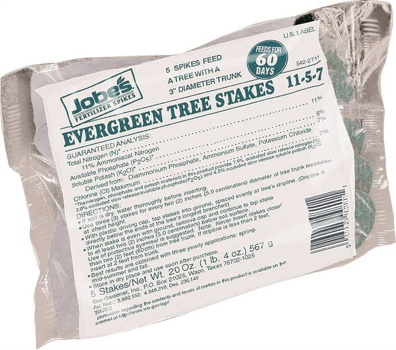 Jobes Evergreen Stakes 5pk