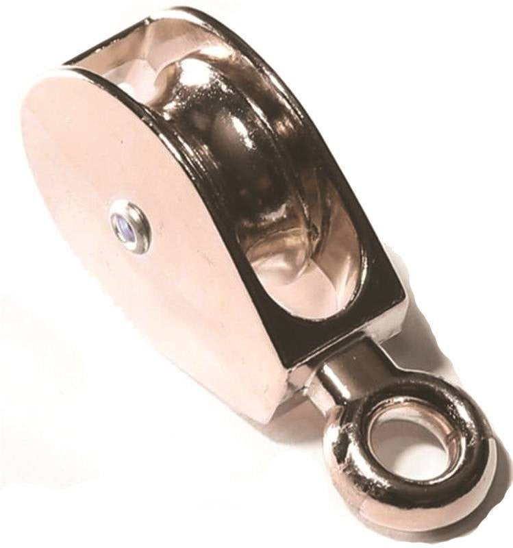 Pulley Fixed Eye 1-1-2x3-8in