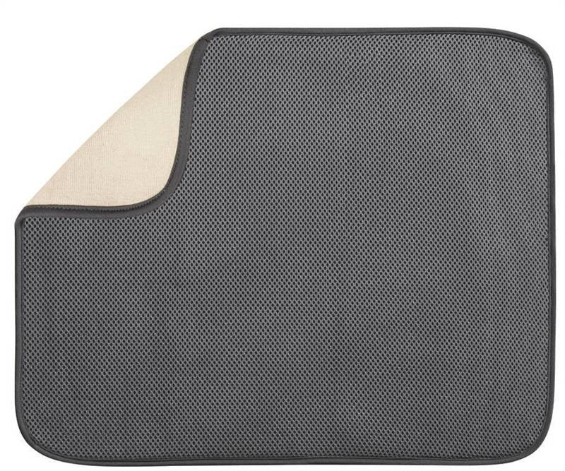 Mat Kitchen Large Pewter 18x17