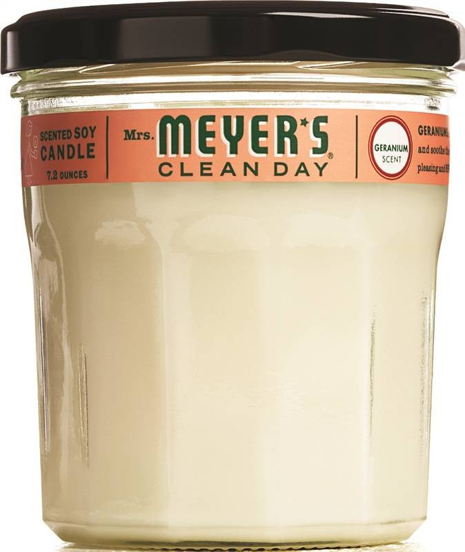 Candle Soy Geranium 7.2 Ounces