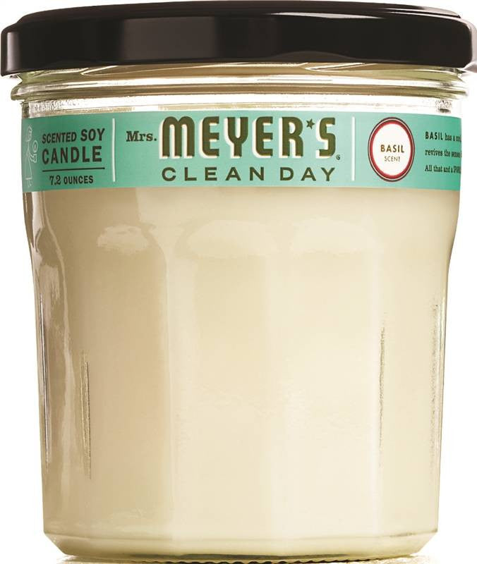 Candle Soy Basil 7.2 Ounces