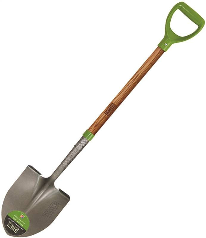 Shovel Dig Stl Bld Rnd Dh Wood