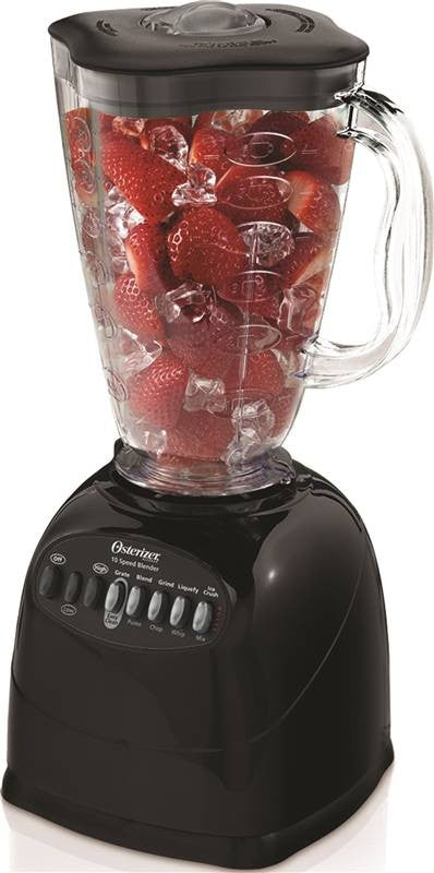 Jar Blender 10speed Plstc Blk