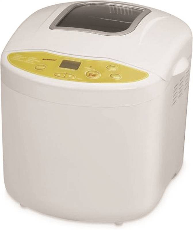 Breadmaker Dig Wht 8func-2lb