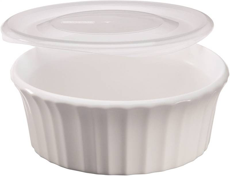 Baking Dish French White 16oz