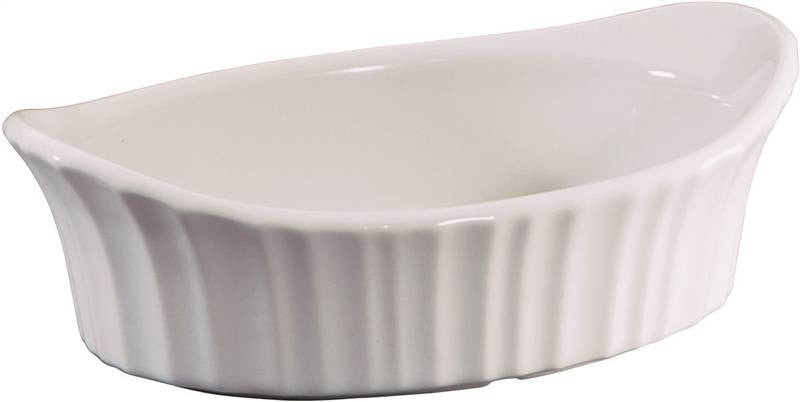 Dish Appetizer Fr Wht 18.6oz