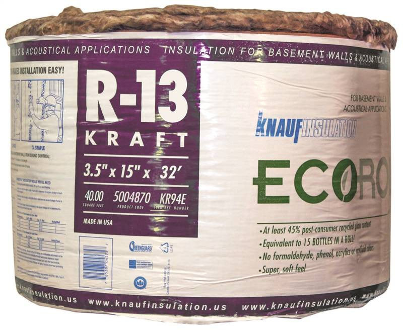 Insul R13k 15in X 32ft Roll