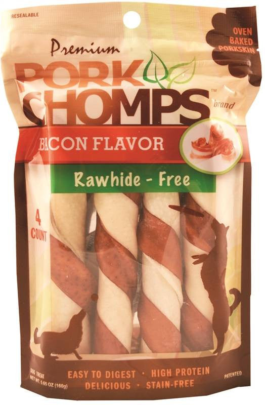 Treat Bacon Twistz Lg 4ct