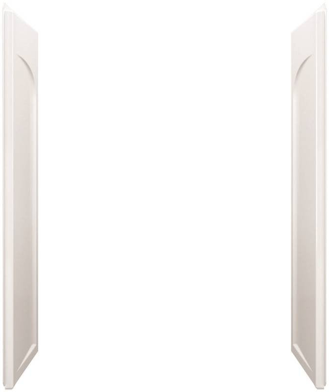 Shower Wall Set 32in White