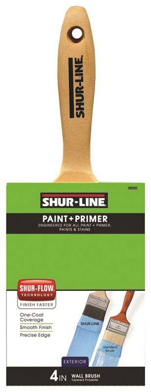 Brush Ext Flat Beaver 4in