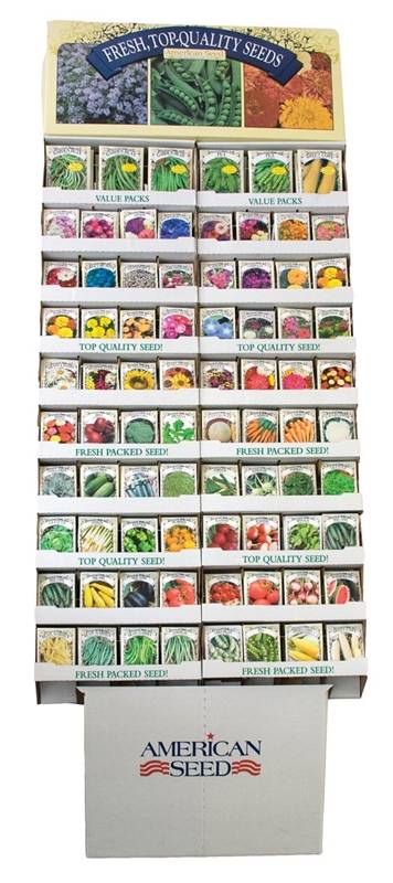 Seed Display American Packet