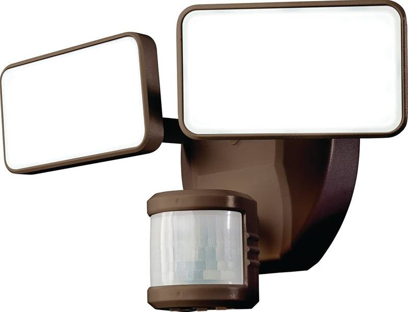 Light Led Motion 180deg Bronze