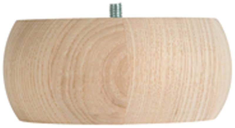 Bun Foot 5in X 2-1-4in Pine