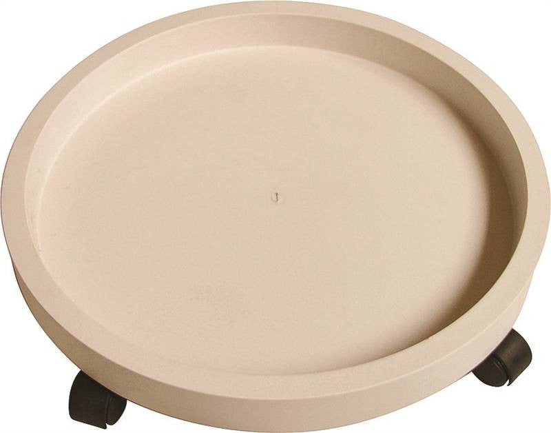 Plastic Plant Dolly White 15in