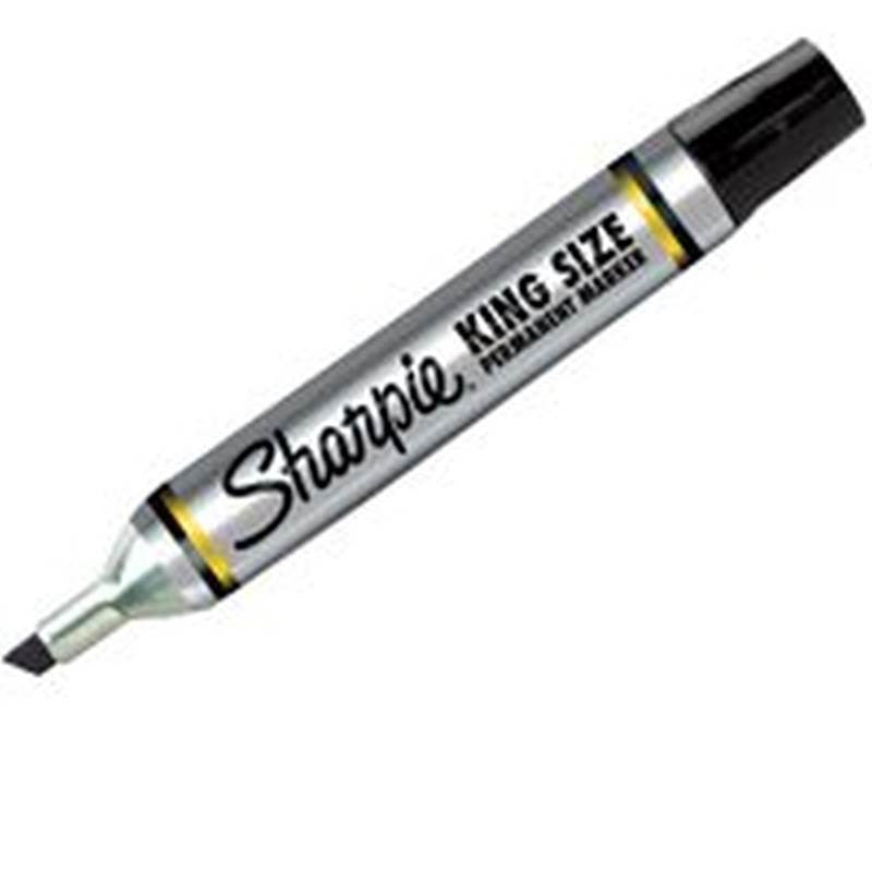 Marker Permanent Kg Chisel Blk