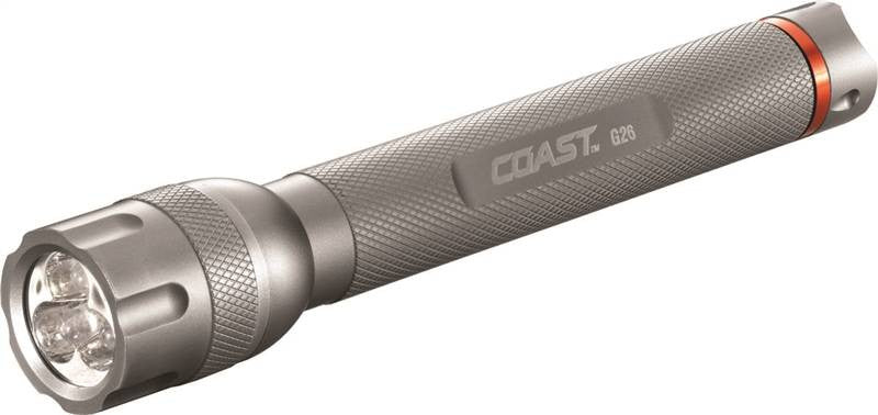 Flashlight 3led G26 W-2aa Slvr