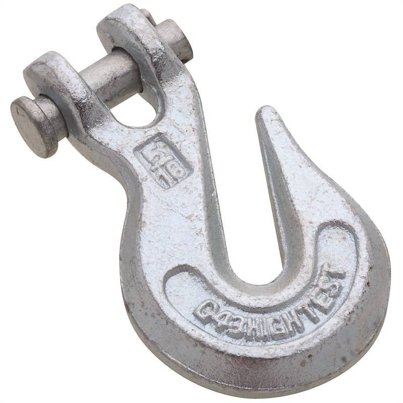 Grab Hook Clevis 5-16 Zn Pltd