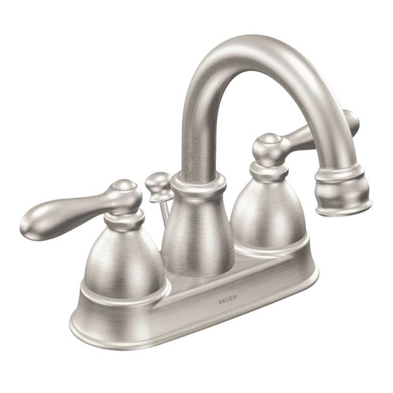 Faucet Hi-arc 2 Hndl Brsh Nkl
