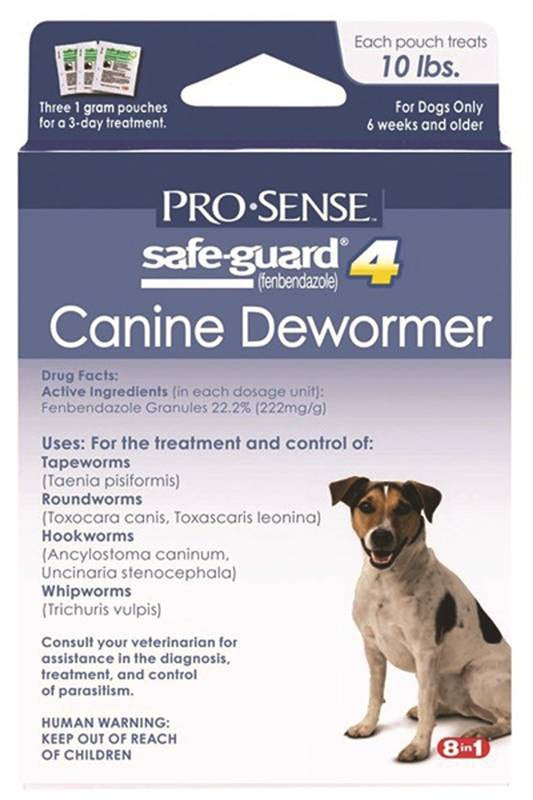 Dewormer Dog Safeguard 1g-10lb