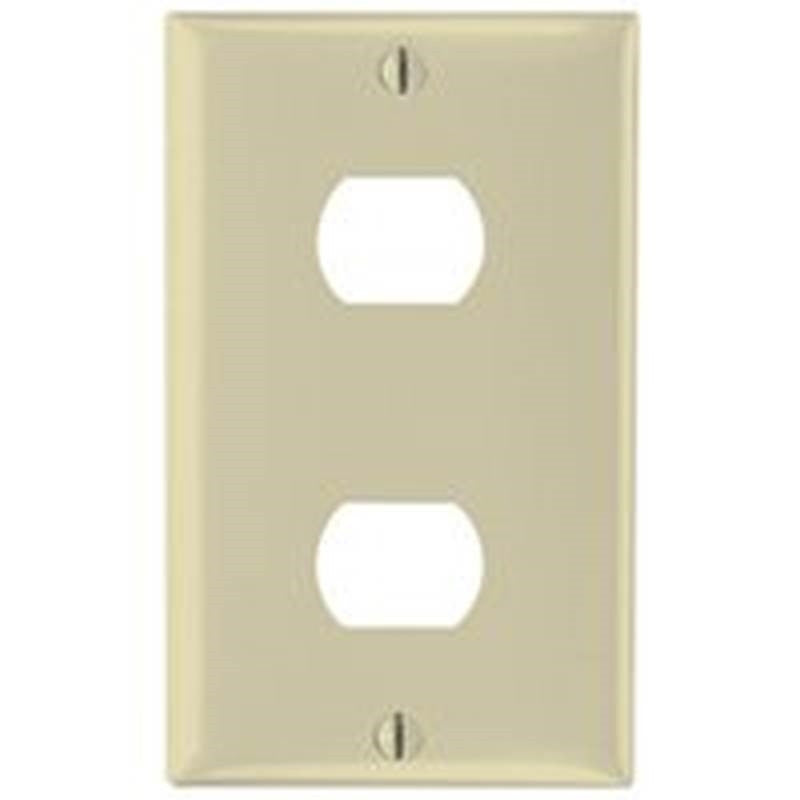 Wall Plate 1g Despard 2hole Iv
