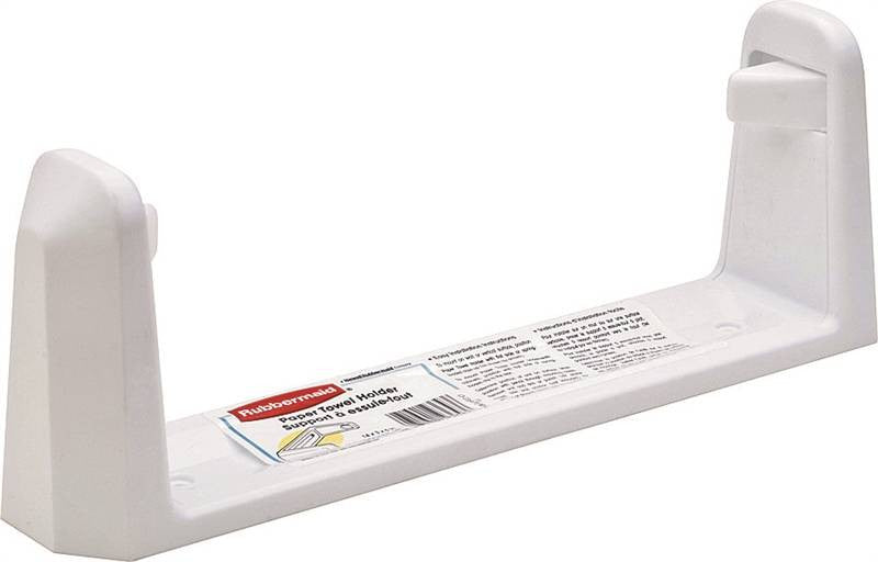 Paper Towel Holder Plstc Wht