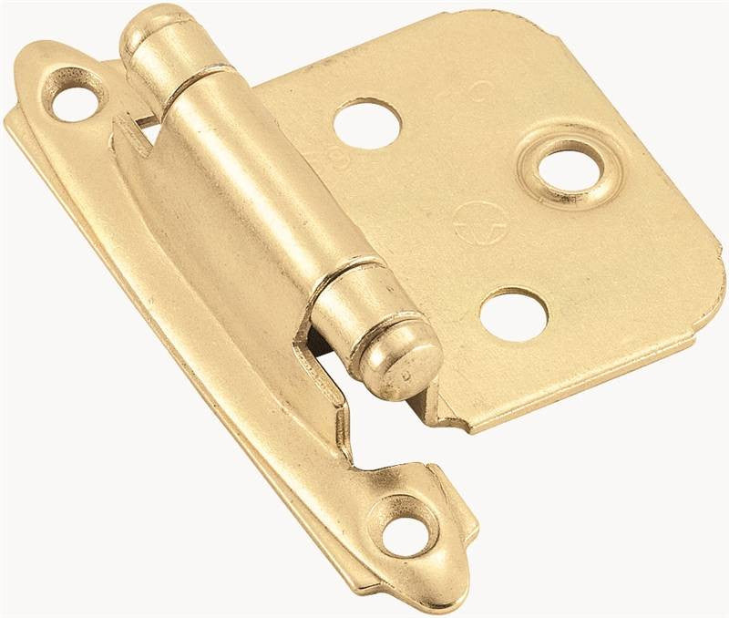 Hinge Cabinet Stl Bright Brass