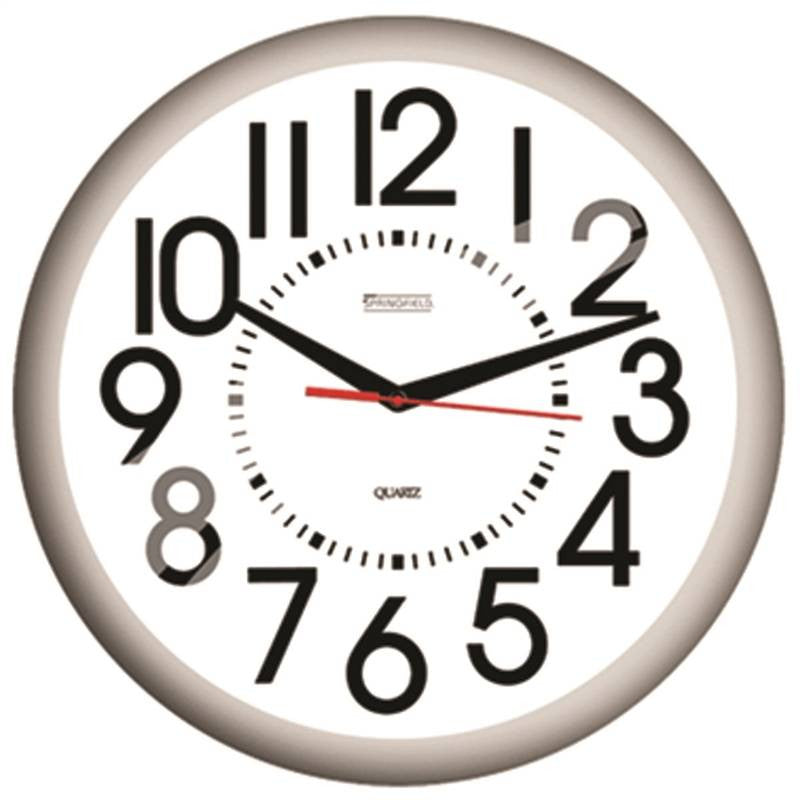Clock 13-1-2 Inch Dia