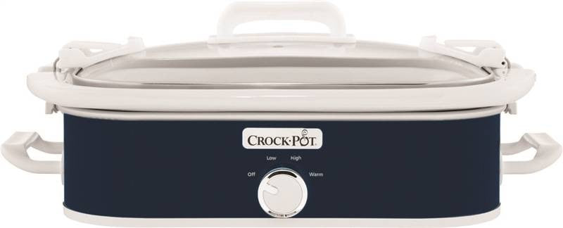 Cooker Slow Caserole Blu 3.5qt