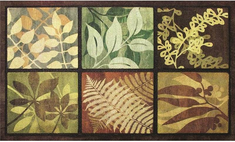 Doormat Leaves 18x30in