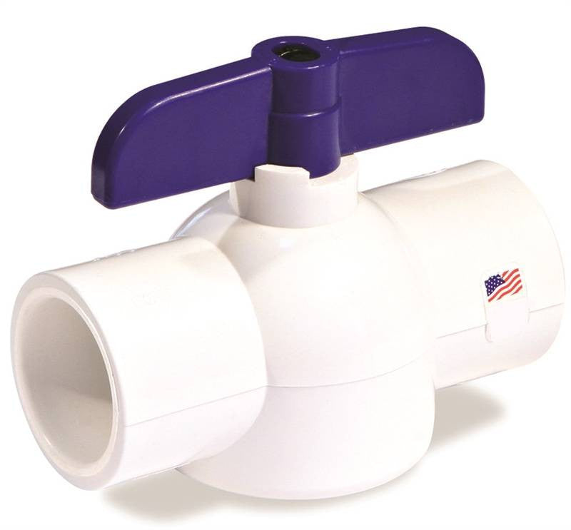 Ball Valve 1.5" Slip Sch 40