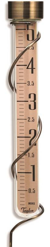 Gauge Rain Glass 5in Cap Brz