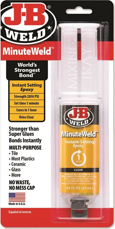 Epoxy Clear 25ml Syringe W-cap