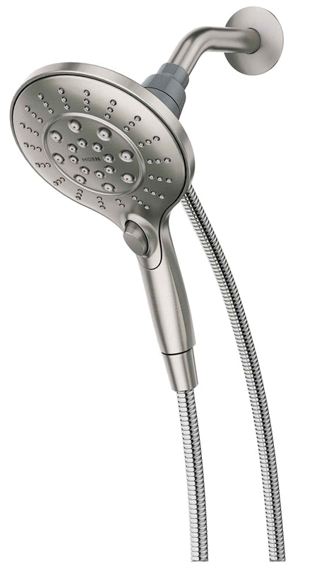 Showerhead Push-btn Hh S-r Nkl