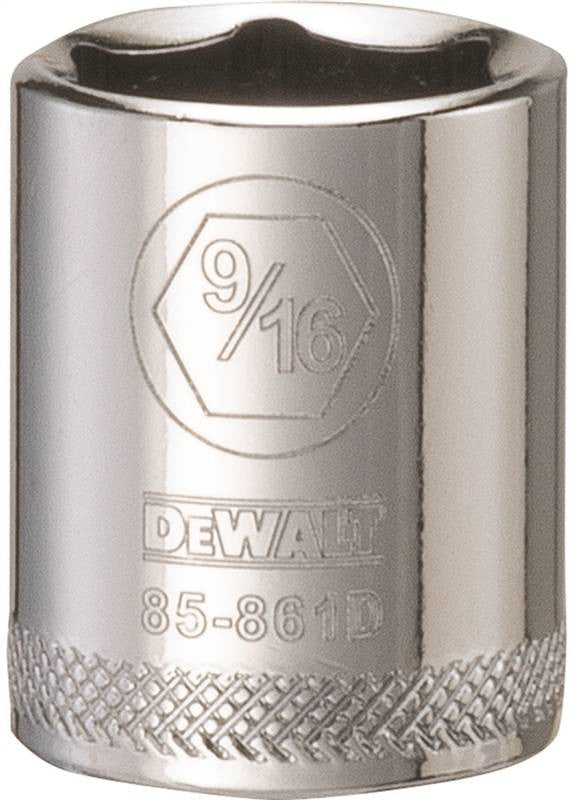 Socket 1-4drive 6pt 9-16in