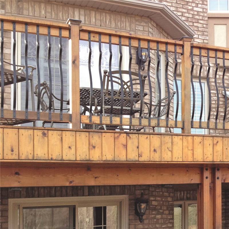 Baluster Arched 1x40in Black