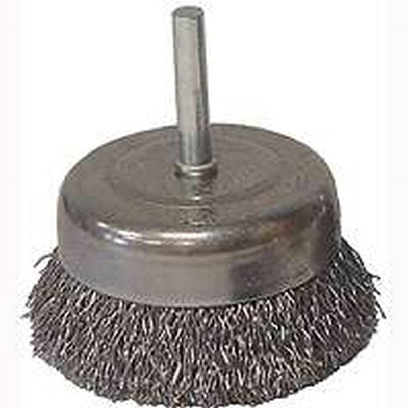 3in Crmp Cup Brush Coarse