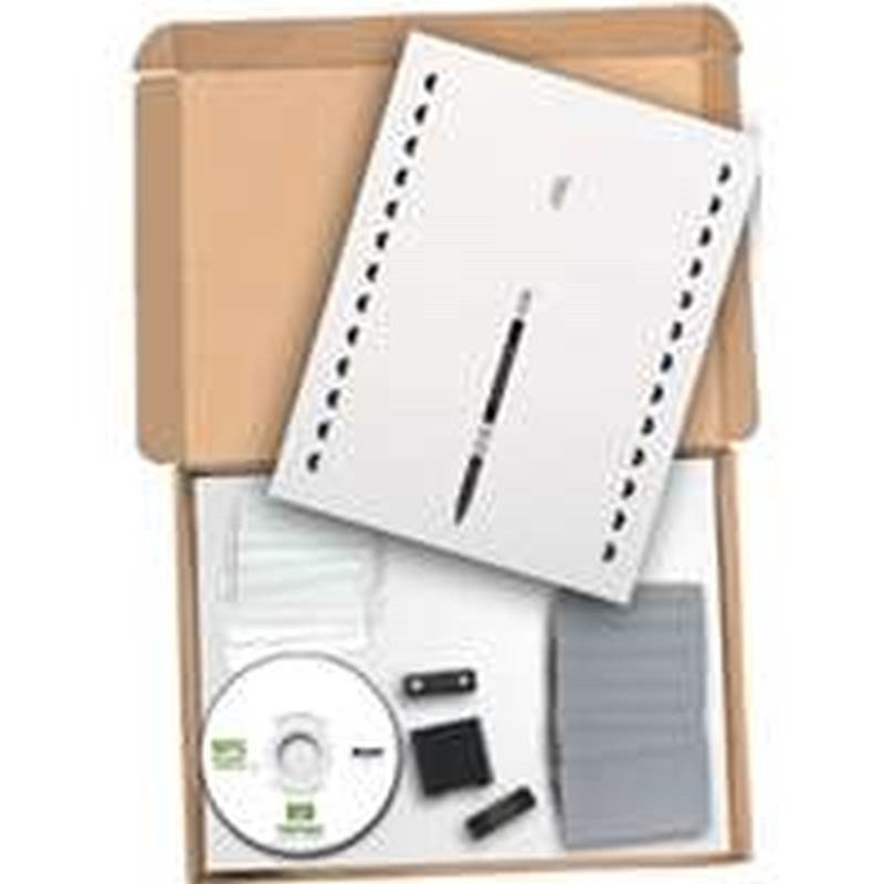 Name Badge Starter Kit Silver