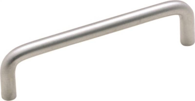 Drawer Pull 4in Brushed Chrome