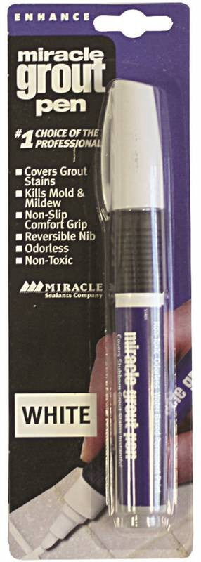 Grout Pen Reversible Nib White