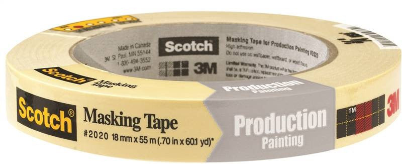 Tape Mskg Gen Purp 3-4inx60yd