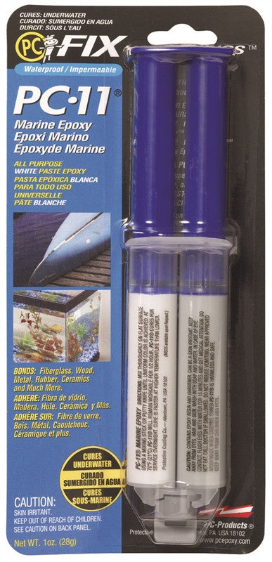 Epoxy Paste Syringe Marine 1oz