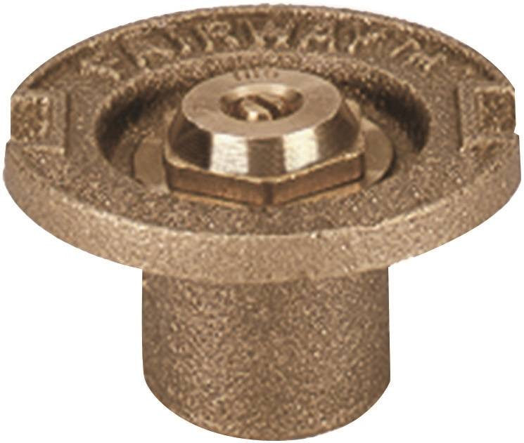 Brass Flush Sprinkler Qtr Pat