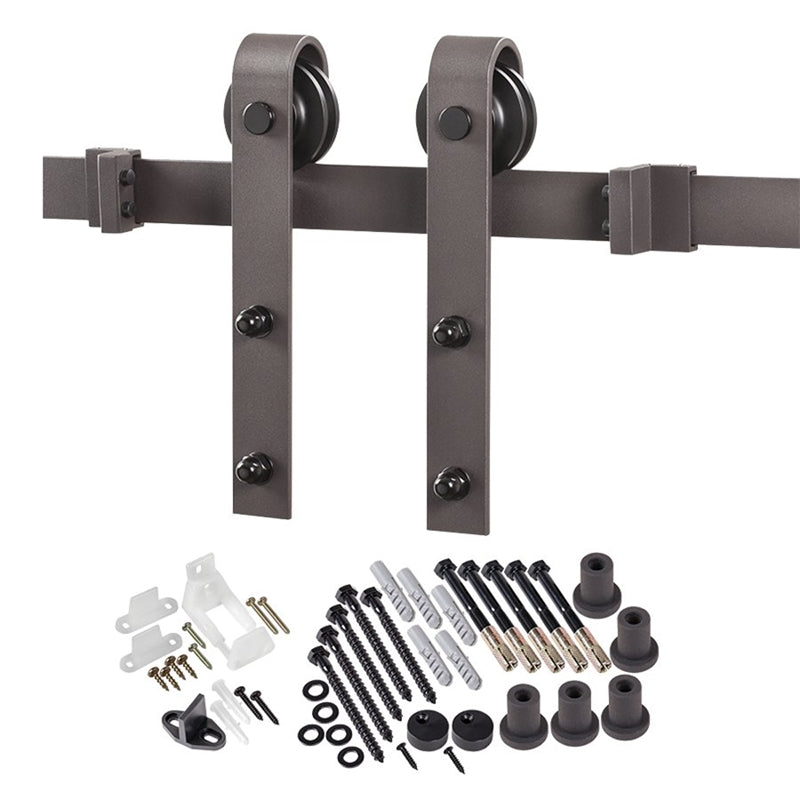 Door Barn Hdwr Kit Antique Brz