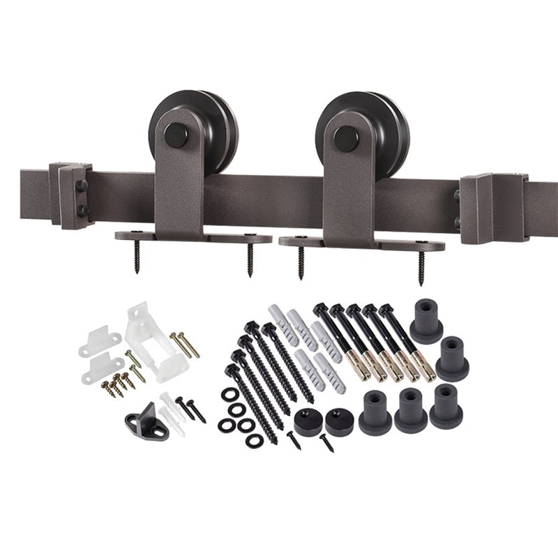 Door Barn Hdwr Kit Antique Brz