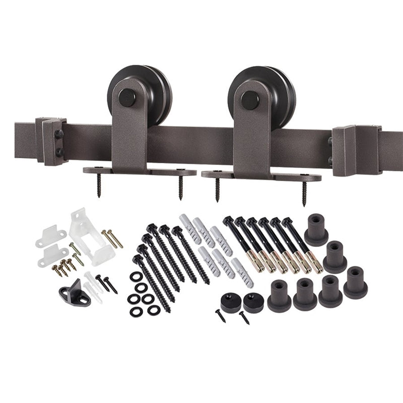 Door Barn Hdwr Kit Antique Brz