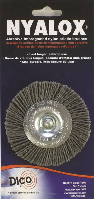 3"gry Crs Nyalox Mounted Wheel