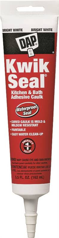 Caulk Adh Tub Tile White 5.5oz